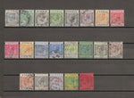 CYPRUS 1924/28 SG 102/22 USED Cat £1200