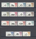 FALKLAND ISLANDS 1960/66 SG 193/207 MNH Cat £170