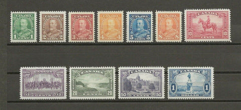 CANADA 1935 SG 341/51 MNH Cat £110