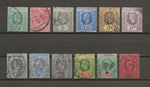 GOLD COAST 1913/21 SG 71/84 USED Cat £300