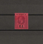 NIGERIA 1914/29 SG 12ba MINT Cat £225