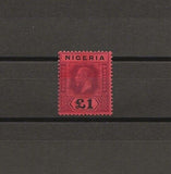 NIGERIA 1914/29 SG 12ba MINT Cat £225