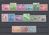 MAURITIUS 1953/58 SG 293/306 MNH Cat £65