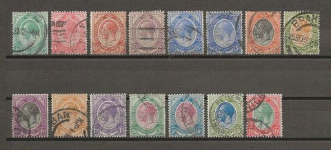 SOUTH AFRICA 1913 SG 3/17  USED Cat £350