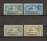 KUWAIT 1933 SG 31/34 MINT Cat £180