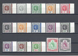 LEEWARD ISLANDS 1954 SG 126/40 MNH Cat £75