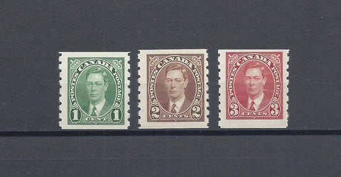 CANADA 1937/38 SG 368/70 MNH Cat £38