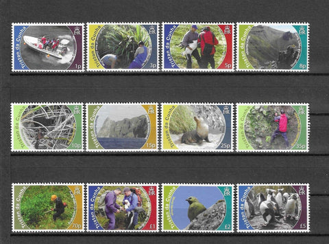 TRISTAN DA CUNHA 2010 SG 993/1004 MNH Cat £40