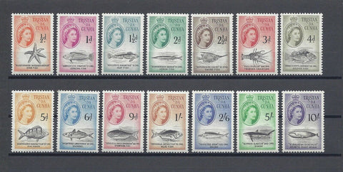 TRISTAN DA CUNHA 1960 SG 28/41 MNH Cat £75