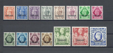 MOROCCO AGENCIES/TANGIER 1949 SG 261/75 MNH Cat £120