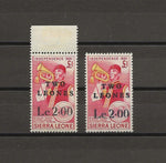 SIERRA LEONE 1964/6 SG 333a MNH Cat £200