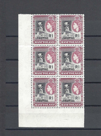 LESOTHO 1966 SG 120a/120aa MNH Cat £93