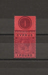 CYPRUS 1924/28 SG 102  MNH Cat £300