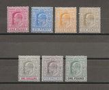 BAHAMAS 1902 SG 62/70 MINT Cat £375