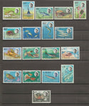 BRITISH INDIAN OCEAN TERRITORY 1968 SG 16/30 MNH Cat £50