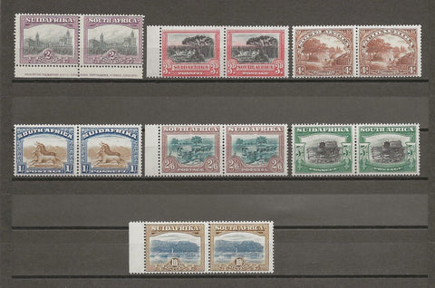 SOUTH AFRICA 1927/30 SG 34/9 MINT Cat £650