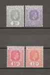 MAURITIUS 1938/49 SG Perf 15 x14s MNH Cat £158