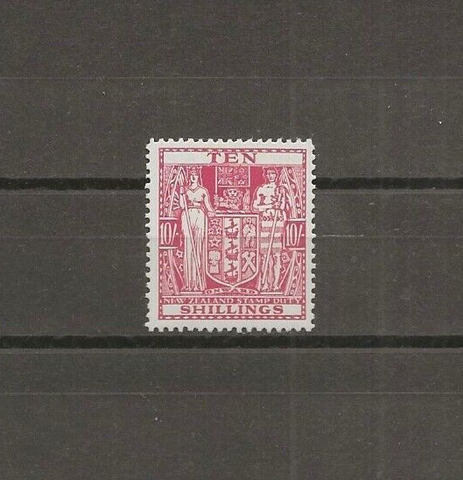 NEW ZEALAND FISCAL 1940/58 SG F201w MNH Cat £70