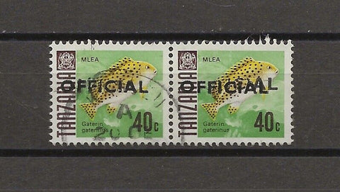 TANZANIA 1970/73 SG O36a USED Cat £200