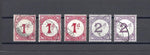 BASUTOLAND 1933/52 SG D1, D1a, D1b, D2, D2a USED Cat £137