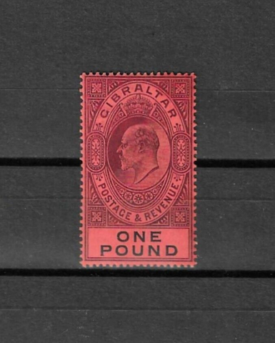 GIBRALTAR 1903 SG 64 MNH £650