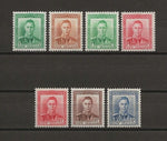 NEW ZEALAND 1938/44 SG 603/9 MNH Cat £32