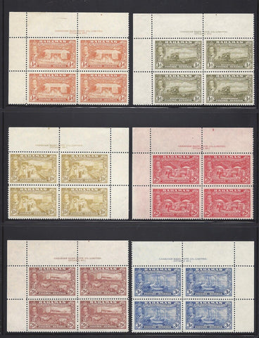 BAHAMAS 1948 SG 178/93 MNH Cat £320