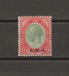 SOUTH WEST AFRICA 1927/30 SG 57 MNH  Cat £95