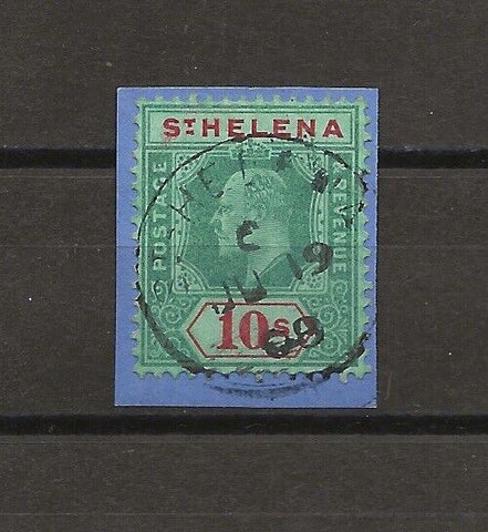 ST HELENA 1908 SG 64/70 USED Cat £325