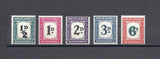 SOUTH AFRICA 1948/49 SG D34/8 MNH Cat £80