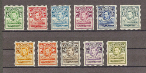 BASUTOLAND 1938 SG 18/28 MINT Cat £130