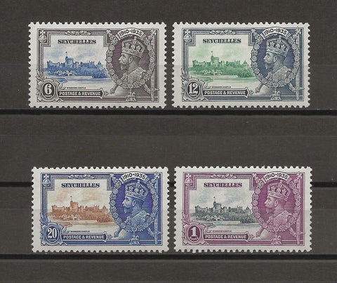 SEYCHELLES 1935 SG 128/31 MNH Cat £16