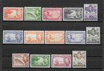 CAYMAN ISLANDS 1938/48 SG 115/26a MINT Cat £100