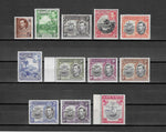 GRENADA 1938/50 SG 153/63e MNH Cat £80