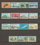 ANGUILLA 1967 SG 17/31 MNH Cat £15