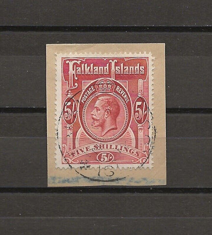 FALKLAND ISLANDS 1912/20 SG 67 USED Cat £120