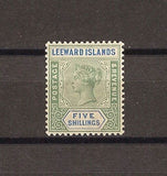 LEEWARD ISLANDS 1890 SG 8 MNH Cat £140