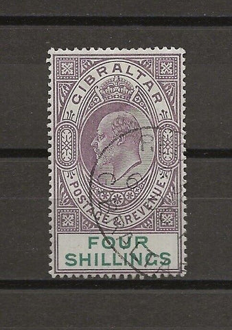 GIBRALTAR 1903 SG 53 USED Cat £225