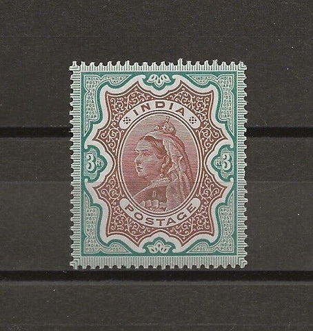 INDIA 1895 SG 108 MNH Cat £80