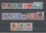 BURMA 1947 SG 68/82 USED Cat £45