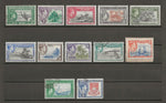 GILBERT & ELLICE ISLANDS 1939/55 SG 43/54 USED Cat £48