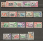 DOMINICA 1954/62 SG 140/58 USED Cat £60