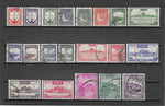 PAKISTAN 1948 SG 24/43a USED Cat £100