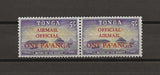 TONGA 1966 SG O21/21a MNH Cat £187