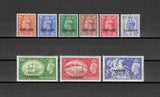 MOROCCO AGENCIES/TANGIER 1950/51 SG 280/288 MINT Cat £60