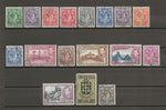 ST LUCIA 1938/48 SG 128a/41 USED Cat £40