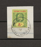 CAYMAN ISLANDS 1907/09 SG 32 USED Cat £75