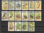 BRITISH SOLOMON ISLANDS 1979/83 SG 388a/403a USED Cat £17