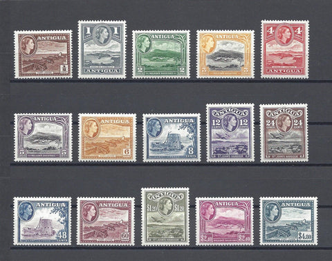 ANTIGUA 1953/62 SG 120a/34 MNH Cat £95