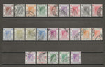 HONG KONG 1938/52 SG 140/62 USED Cat £250